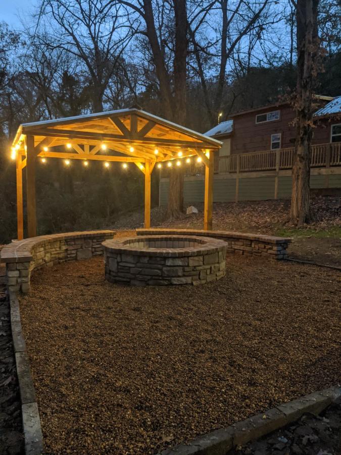 Thomas Cabin Forest Tiny Cabin With Hot Tub 查塔努加 外观 照片